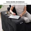 Cord Modulsofa mit Tiefsitz, frei kombinierbares Ecksofa Produktbild-Vorschau 5
