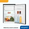 Exquisit Kühlschrank KS16-4-051C inoxlook-az | 107 L Produktbild-Vorschau 5