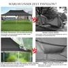 Pavillon pliable 3X6m imperméable stable, tente de Voir les images du produit 6