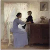 ARTland Leinwandbild Mutter und Kind. 1898 Größe: 70x70 cm Produktbild-Vorschau 1