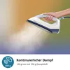 Philips Dampfbügeleisen 3000 Serie, 120g/min, blau Produktbild-Vorschau 7