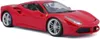 Bburago 1:18 Ferrari 488 GTB Rouge Voir les images du produit 3