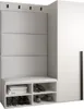 Garderobe MIRO Set 6 mit gepolsterten Paneelen Industrial Produktbild-Vorschau 1