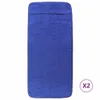 vidaXL Asciugamani da spiaggia 2 pz. Blu reale 75x200 cm Anteprima dell’immagine prodotto 1