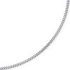 4mm Panzerkette Kette Collier aus 585 Gold Weißgold Produktbild-Vorschau 3