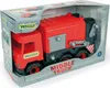 MIDDLE TRUCK Benne à ordures rouge et noire en boîte Voir les images du produit 4
