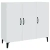 vidaXL Sideboard Blanc 90x34x80 cm Bois composite Voir les images du produit 2
