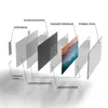 DEQORI Glasbild Echtglas 60x30 cm 'Verschleierte Produktbild-Vorschau 7