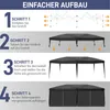 LEADZM Pavilóny a párty stanové štruktúry, 3x6 m, párty Náhľad obrázku produktu 2