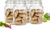 6 bocaux 2 litres avec fermeture à étrier 10 étiquettes Voir les images du produit 2