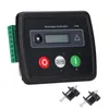 A generator controller module with buttons and a display screen, shown on a white background with some mounting hardware. Náhled obrázku produktu