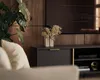 RTV Schrank LARETTO 153 cm anthrazit schwarze Beine Produktbild-Vorschau 4