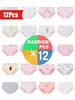 12 Mädchen Slips Unterhosen Unterwäsche Panty Kinder Produktbild-Vorschau 1