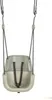 A baby swing seat is shown hanging from ropes against a white background. Podgląd zdjęcia produktu