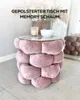 Runde Couchtische mit Velour und Memory Schaum | Produktbild-Vorschau 1