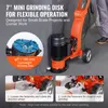 SucceBuy 7" Concrete Floor Grinder - 2.0HP, 1500W, 1400RPM, Produktbild-Vorschau 5