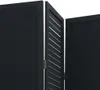 vidaXL Paravento pieghevole 3 pezzi nero in legno massiccio Anteprima dell’immagine prodotto 6