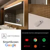 Artforma Badspiegel SMART 100x90 cm - mit LED Beleuchtung - Produktbild-Vorschau 4