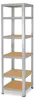 shelfplaza HOME 230x45x45 cm scaffale pesante in zincato Anteprima dell’immagine prodotto 6