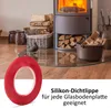 Dichtlippe Staubschutz Schmutzlippe Glasbodenplatte Kamin Produktbild-Vorschau 5