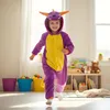 Onesie Kigurumi Pigiama Costume Spyro Disguise Bambini 95 - Anteprima dell’immagine prodotto 10