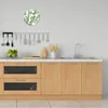 Wanduhr aus Glas Rund fi 30 Kakteen mit Blumen Quarz Deko Produktbild-Vorschau 3