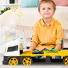 Malplay Auto LKW Truck Launcher 2 Cars Spielzeugeisenbahnen Produktbild-Vorschau 11