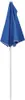 vidaXL Polovičný slnečník so stožiarom 180x90 cm Azure Blue Náhľad obrázku produktu 6