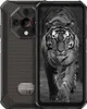 A rugged smartphone is shown from the front and back, with a tiger image on the screen. Voir les images du produit
