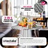 Hliníkový bistro stolek Ø60 cm skládací s nastavitelnou Náhled obrázku produktu 5