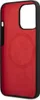 The back of a black iPhone case with a red interior is shown against a white background. Anteprima dell’immagine prodotto