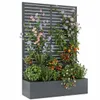 Blumenkasten mit Rankgitter, Hochbeet mit Sichtschutz, Produktbild-Vorschau 12