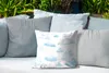 MuchoWow® Outdoor Kissen - Wolken mit Aquarellfarben Produktbild-Vorschau 4