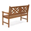 FCH Gartenbank Holz Parkbank Holzbank ,2 - 3 Personen Produktbild-Vorschau 3