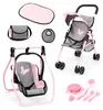 Bayer Design 21533AC Opvouwbare kinderwagen voor poppen, Productafbeelding-voorbeeld 1