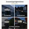 6040 Solar Zaunleuchte LED für Doppelstabmattenzäune und Produktbild-Vorschau 3