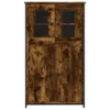 The Living Store Highboard Räuchereiche 62x32x106,5 cm Produktbild-Vorschau 6