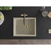 Mexen Pedro 1-miskový granitový dřez 560 x 460 mm, Béžová, Náhled obrázku produktu 4