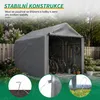 Gerätehaus Garagenzelt Carport Folienzelt Gartenschuppen Produktbild-Vorschau 6