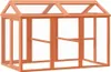 vidaXL Skříň pro volný výběh hnědá 141x94x104 cm Masivní Náhled obrázku produktu 6