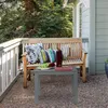 Relaxdays Beistelltisch Balkon, wetterfest, auch für Produktbild-Vorschau 2