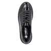 Rieker Damen Low Sneaker Schwarz Glattleder Größe: 42 Produktbild-Vorschau 18