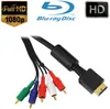 A product shot of a PS2/PS3 YUV component cable with various logos and text overlays. Anteprima dell’immagine prodotto