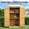 Zahradní domek Wiltec s lamelovou výplní, rozměry 870 x 465 Náhled obrázku produktu 4