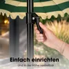 Mica Decorations Neigbarer Sonnenschirm mit Rüschen - Produktbild-Vorschau 5