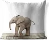 MuchoWow® Outdoor Kissen - Baby-Elefant - Tiere - Kinder - Produktbild-Vorschau 1