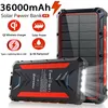 Feegar Solar Powerbank, 36000mah Wireless Power Bank Solar Podgląd zdjęcia produktu 12