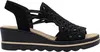 Rieker Damen Sandalette Schwarz Voir les images du produit 17