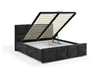 Doppelbett mit Metallgestell Quatro, Bett mit Gashebebühne, Produktbild-Vorschau 4