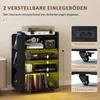 Puluomis Schallplattenschrank mit LED RGB Beleuchtung,  Produktbild-Vorschau 5
